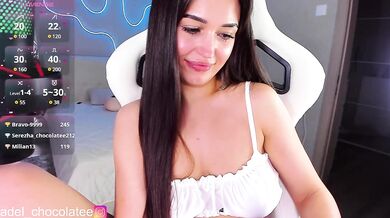 Adel-chocolatee - Porn Video [Bongacams]: alluring bosom, lovely breasts, beauty