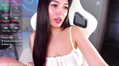 Adel-chocolatee - Porn Video [Bongacams]: alluring bosom, lovely breasts, beauty