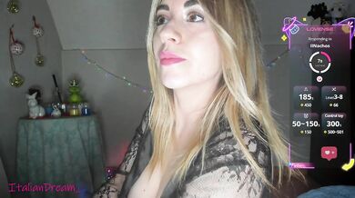 Italian1Dream - Porn Video [Bongacams]: breathtaking goddess, spy cam, curvaceous physique