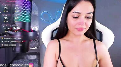 Adel-chocolatee - Porn Video [Bongacams]: dynamic broadcaster, sultry surrender, sparkling beauty