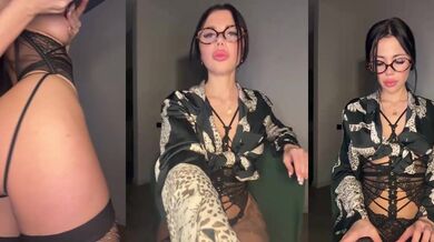 KatrinMoreno - Porn Video [Bongacams]: elegant enchantress, lingerie cam session, hottest webcam babe