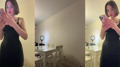 BabyDarii - Porn Video [Bongacams]: sensual cleavage, charming host, private video