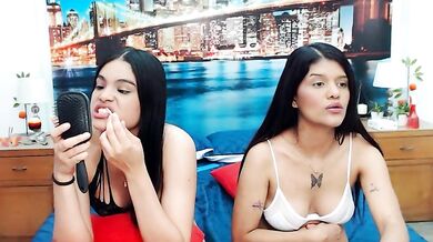 KendraAndMishel - Porn Video [Bongacams]: charming streamer, captivating glutes, stunning