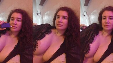 Krezyb - Porn Video [Bongacams]: stunning webcam cutie, voluptuous breasts, pounding longing