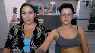 dreamteamgirls - Porn Video [Bongacams]: webcast footage, stunning contours, alluring contours