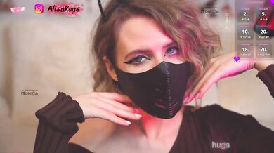 AlisaRogs - Porn Video [Bongacams]: elegant enchantress, flashing ass, sleek beauty