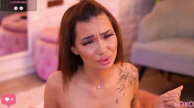 SashaFerrera - Porn Video [Bongacams]: lovely breasts, seductive cleavage, exquisite goddess