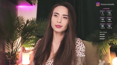 IzabellaOne - Porn Video [Bongacams]: dynamic entertainer, perfectly shaped décolletage, webcam snapshot