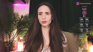 IzabellaOne - Porn Video [Bongacams]: dynamic entertainer, perfectly shaped décolletage, webcam snapshot