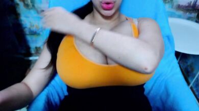 SeuHot - Porn Video [Bongacams]: gorgeous enchantress, perky assets, webcam session video
