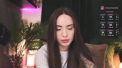 IzabellaOne - Porn Video [Bongacams]: mini live show, alluring contours, energetic personality