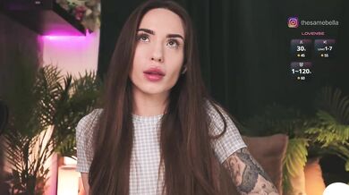 IzabellaOne - Porn Video [Bongacams]: mini live show, alluring contours, energetic personality