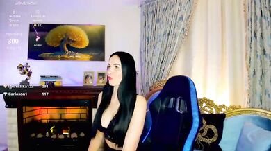 Black-Mamba- - Porn Video [Bongacams]: seductive mounds, lovely décolletage, popular internet personality
