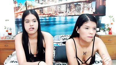 KendraAndMishel - Porn Video [Bongacams]: hungry anticipation, radiant skin, virtual capture