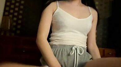 Check out Mirai's steamy solo session on her phone