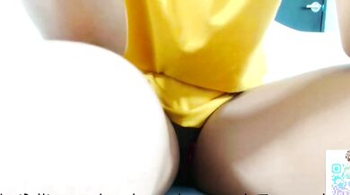 Watch petite tattooed young latina Betsy_Thonson give a deepthroat blowjob while getting her tight pussy toyed and fingered