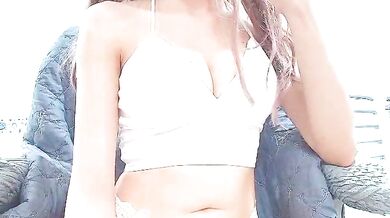 Misa_Rose gets her petite Asian ass spanked & fingered in doggy-style cam2cam