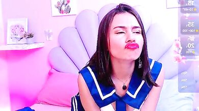HannaPretthy's kinky roleplay: Naughty nylon toys and spanking in hot latex & doggy-style action!