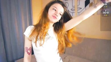 ZanaLayes strips & teases in HD for best private cam show with big-tits & tattoos