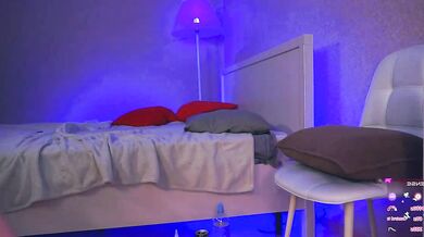 Barbie_ladies strips down to her skivvies for a wild upskirt cam2cam session