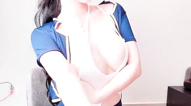 Bejeni-sweet's tight asian ass gets creampied in a steamy deepthroat session