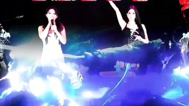 Petite young XMH100 twerks and spanks dirty-talk while getting her big tits slapped