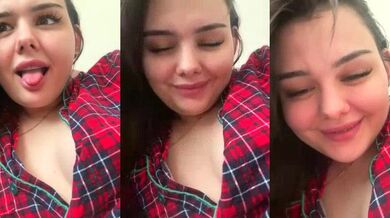 NikaMur's Oiled-up Nipples Get Spanked and Fondled in a Nude Foot-Fetish Oil-show