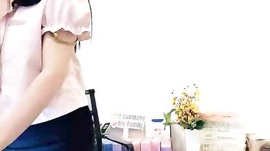 Watch Lush-Office's curvy young body twerk in a private office cam2cam session