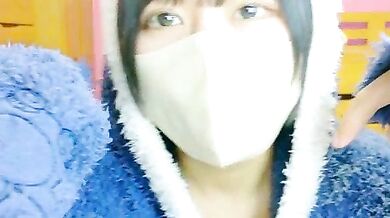 Interactive Asian BBW Lovense's Shaven Tiny Tits Talk Dirty & Get Pounded by Her BF's Cam