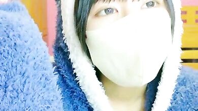 Interactive Asian BBW Lovense's Shaven Tiny Tits Talk Dirty & Get Pounded by Her BF's Cam