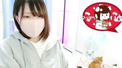 Watch petite Japanese cam girl get dirty-talked while teasing herself with sex toys
