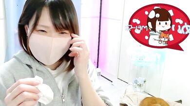 Watch petite Japanese cam girl get dirty-talked while teasing herself with sex toys