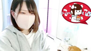 Watch petite Japanese cam girl get dirty-talked while teasing herself with sex toys