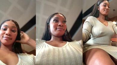 Watch Nessa strip, suck and finger her way through a hot upskirt video