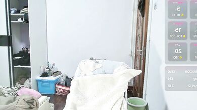 Watch this emo Asian teen with big tits and dirty talk get her pussy pounded with dildo and vibrator