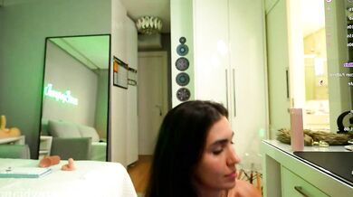 Watch Jaegy Bianca worship Chaturbate's live stream with her naked body