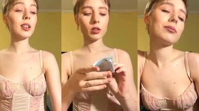 Crayzy_Luv's tight young pussy gets a deepthroat and a hard fuck on camera