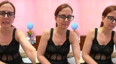 NataKitten strips and teases before getting a messy cumshot in HD