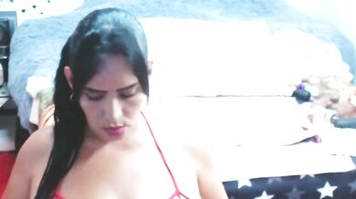 Anie_milf1 records herself getting her tight ass drilled while wearing a cheap, topless outfit