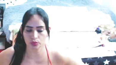 Anie_milf1 records herself getting her tight ass drilled while wearing a cheap, topless outfit