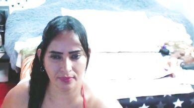Anie_milf1 records herself getting her tight ass drilled while wearing a cheap, topless outfit