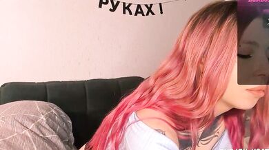 Stacy__vice's patreon video: A skinny student's first time on Chaturbate