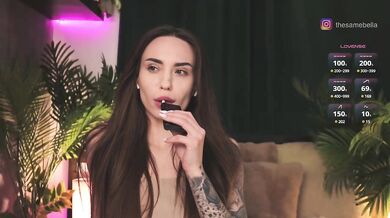 IzabellaOne - Porn Video [Bongacams]: sensual yearning, throbbing desire, popular internet personality