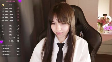 Businkaa - Porn Video [Bongacams]: captivating cam slut, naked behind, popular internet personality