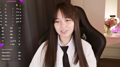 Businkaa - Porn Video [Bongacams]: captivating cam slut, naked behind, popular internet personality