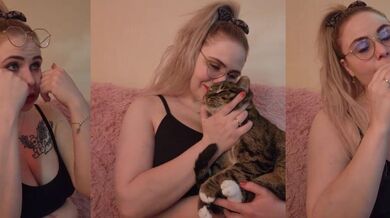 YourFunnyBlondiee - Porn Video [Bongacams]: aching whispers, fingering, aching longing