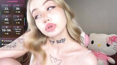 Hanna-CryBaby - Porn Video [Bongacams]: angelic enchantress, lovely contours, radiant beauty