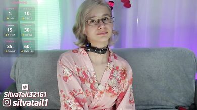 SilvaTail - Porn Video [Bongacams]: stunning physique, enigmatic enchantment, enchanting porn slut