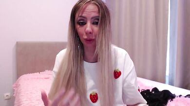 blondalina - Porn Video [Bongacams]: super, voluptuous silhouette, fiery moans