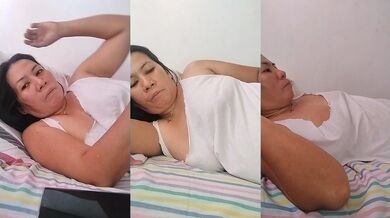 Hotmama45 - Porn Video [Cam4]: caught on webcam, mesmerizing temptress, visual broadcast